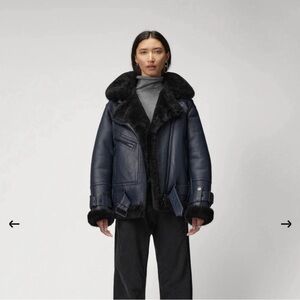 The Arrivals Moya V shearling jacket